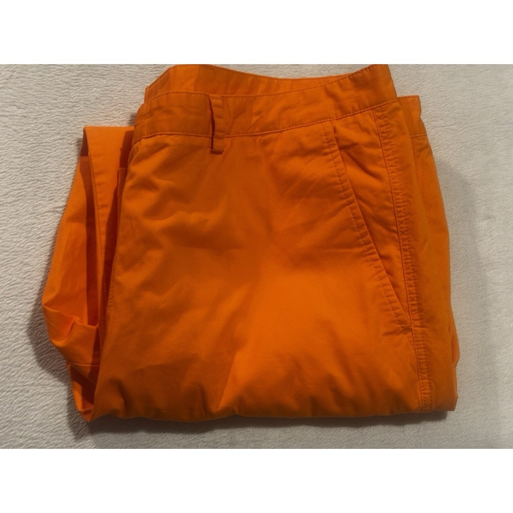 Cutter & Buck Men's Flat Front Chino Pants EUR 56 (US 40-42) Orange Game Day